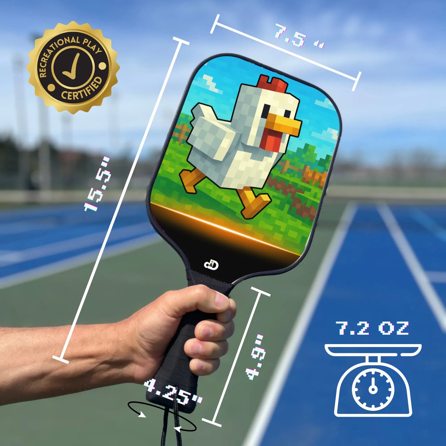 🐔 Clucky Quest Paddle Set