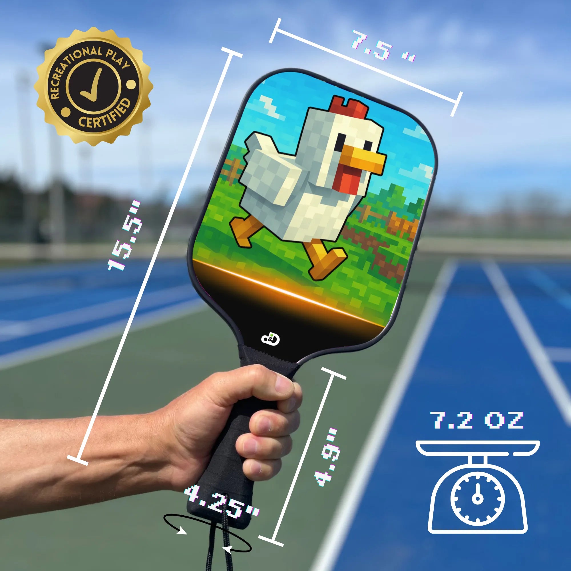 🐔 Clucky Quest Paddle Set