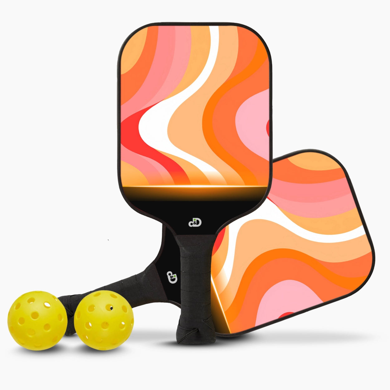 Pickleball Starter Set – Groovy Wave 🌈