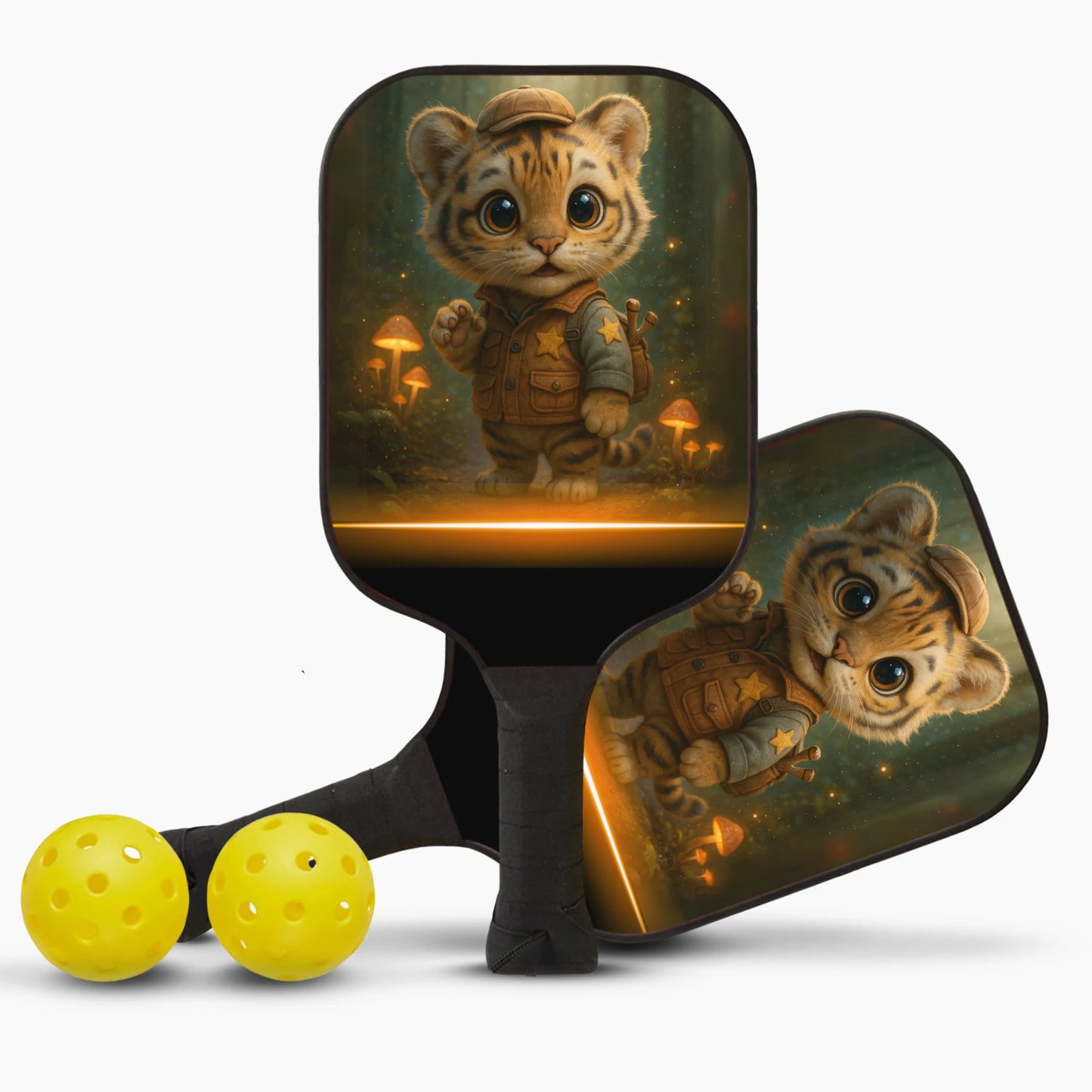 Pickleball Starter Set – Tiger Ranger Design
